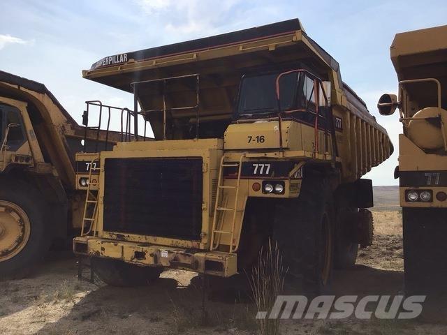 CAT 777 Karjeriniai savivarčiai