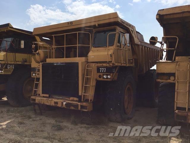 CAT 777 Karjeriniai savivarčiai