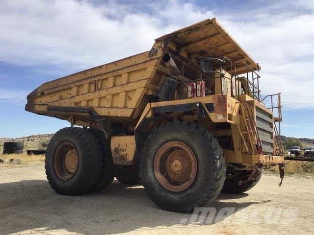 CAT 777C Karjeriniai savivarčiai