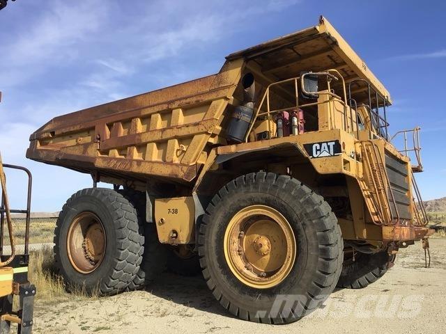 CAT 777C Karjeriniai savivarčiai