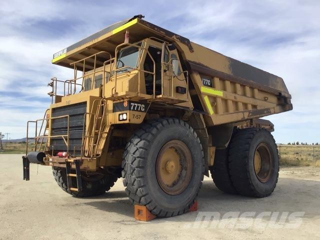 CAT 777C Karjeriniai savivarčiai