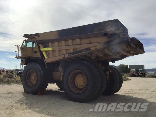 CAT 777C Karjeriniai savivarčiai