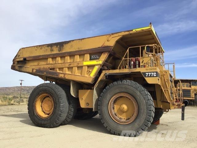 CAT 777C Karjeriniai savivarčiai