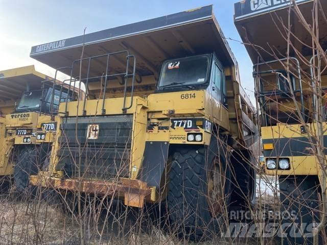 CAT 777D Karjeriniai savivarčiai