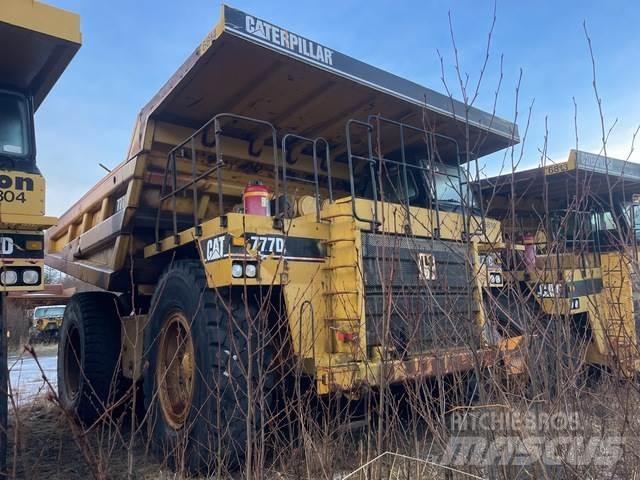 CAT 777D Karjeriniai savivarčiai