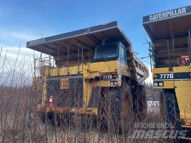 CAT 777D Karjeriniai savivarčiai