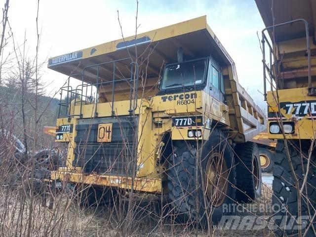 CAT 777D Karjeriniai savivarčiai