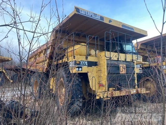 CAT 777D Karjeriniai savivarčiai