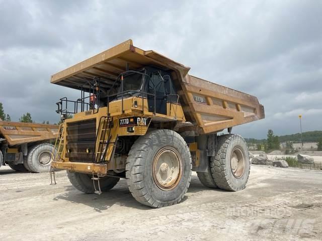 CAT 777D Karjeriniai savivarčiai