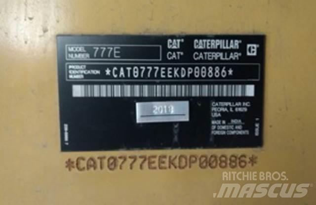 CAT 777E Karjeriniai savivarčiai
