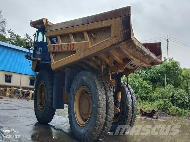 CAT 777E Karjeriniai savivarčiai