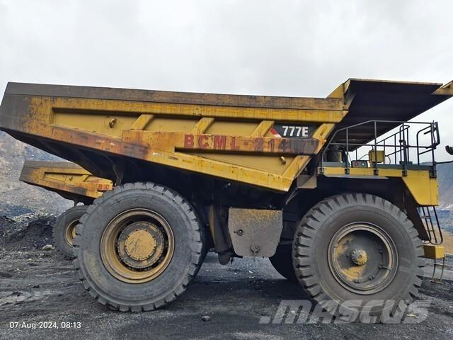CAT 777E Karjeriniai savivarčiai