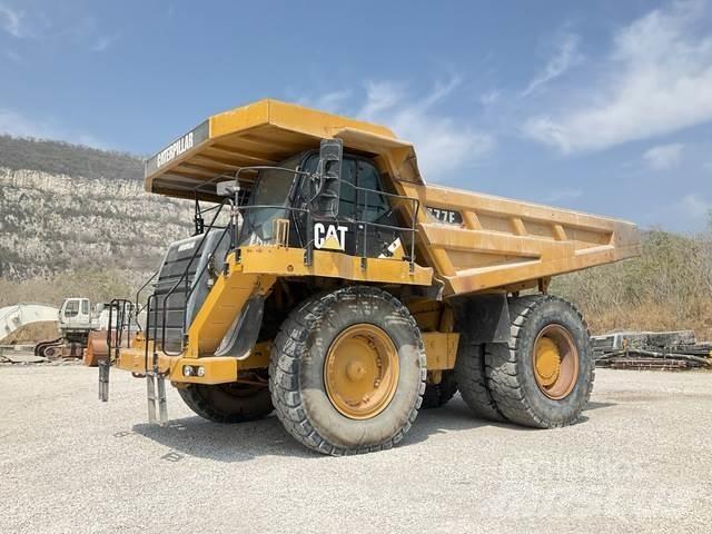 CAT 777F Karjeriniai savivarčiai