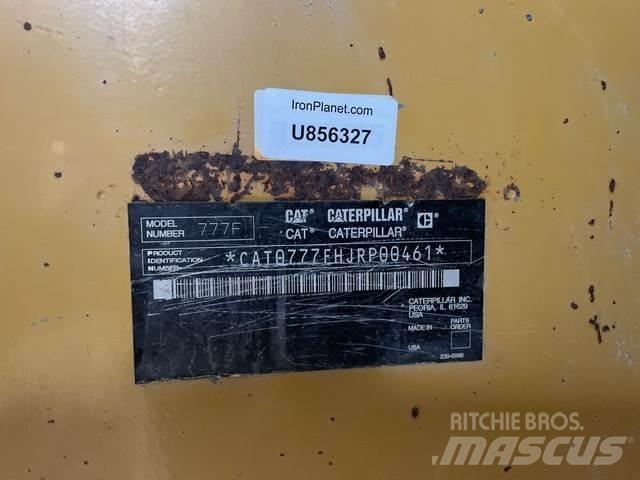 CAT 777F Karjeriniai savivarčiai