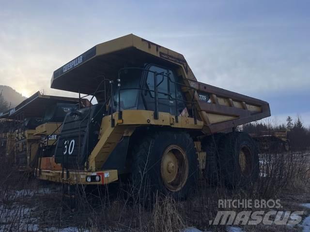 CAT 777F Karjeriniai savivarčiai