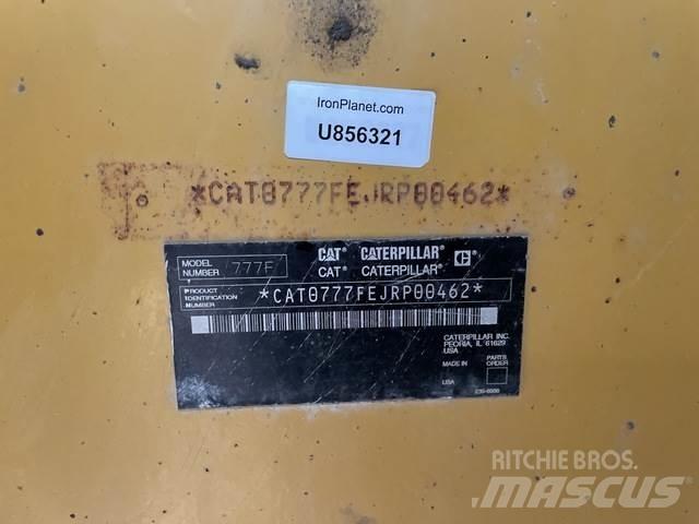 CAT 777F Karjeriniai savivarčiai