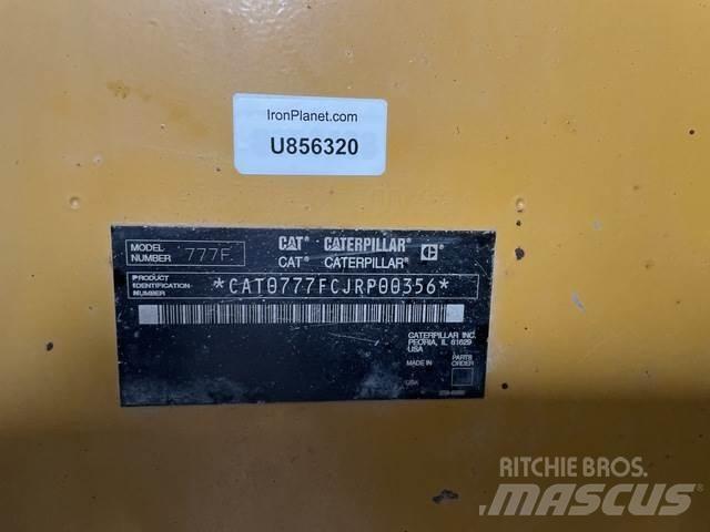 CAT 777F Karjeriniai savivarčiai