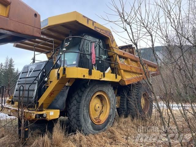 CAT 777F Karjeriniai savivarčiai