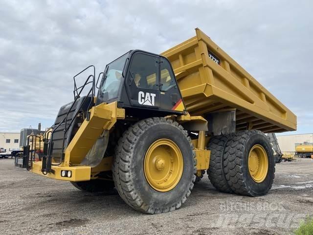 CAT 777F Karjeriniai savivarčiai
