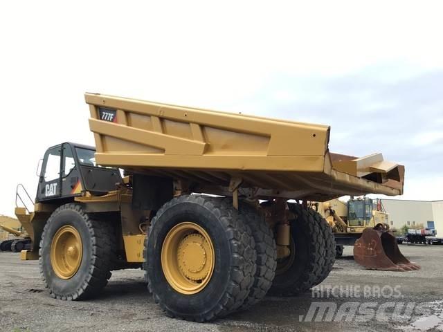CAT 777F Karjeriniai savivarčiai
