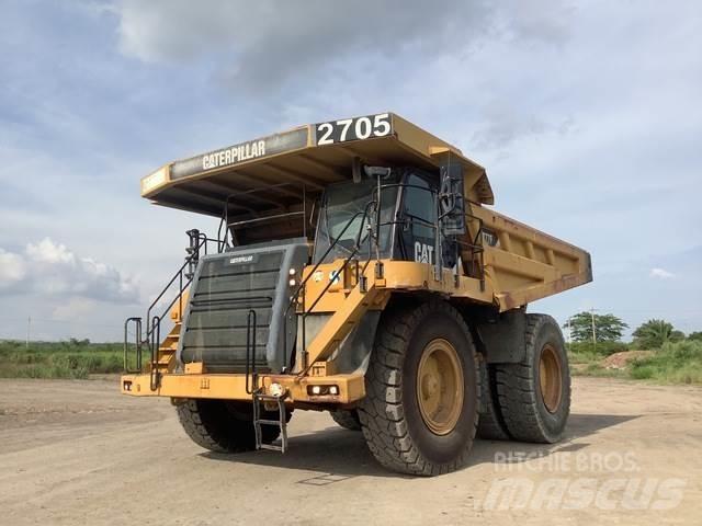 CAT 777F Karjeriniai savivarčiai