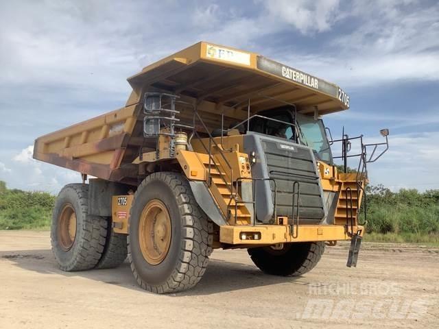 CAT 777F Karjeriniai savivarčiai