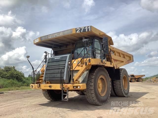 CAT 777F Karjeriniai savivarčiai
