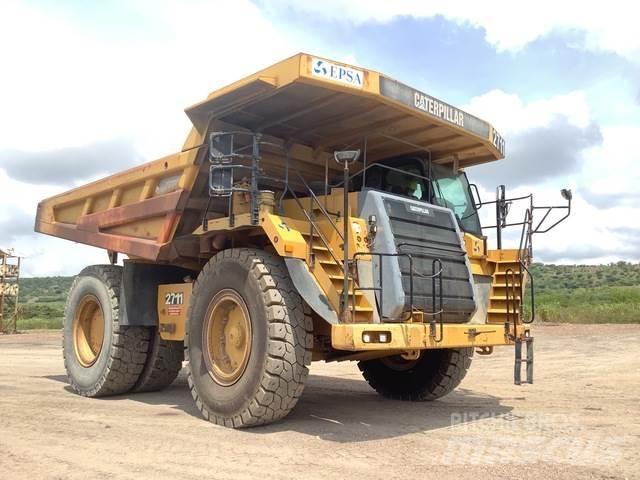 CAT 777F Karjeriniai savivarčiai