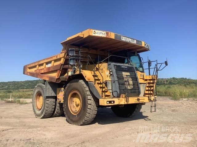 CAT 777F Karjeriniai savivarčiai