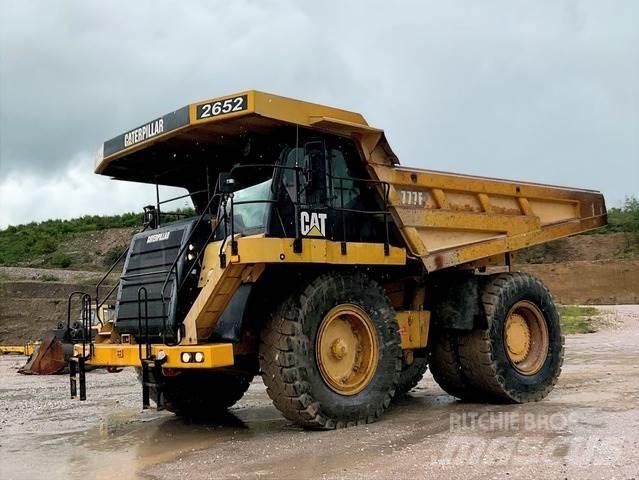 CAT 777F Karjeriniai savivarčiai