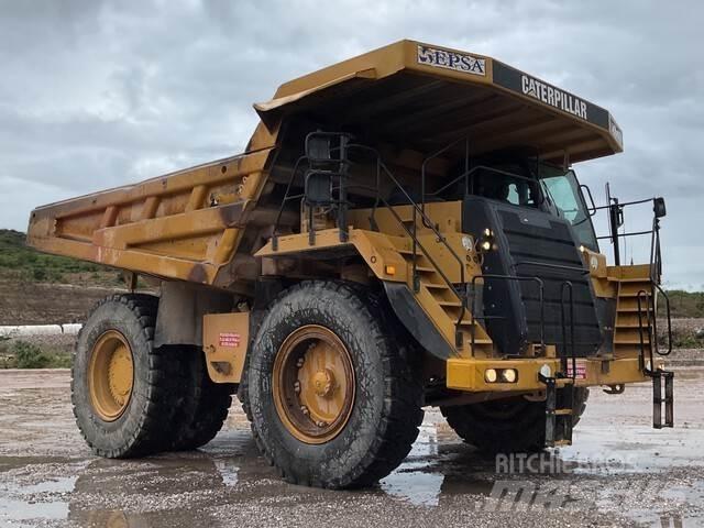 CAT 777F Karjeriniai savivarčiai