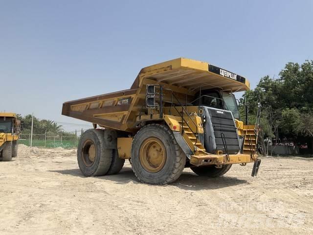 CAT 777F Karjeriniai savivarčiai