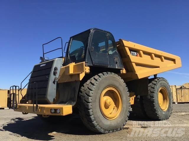 CAT 777F Karjeriniai savivarčiai