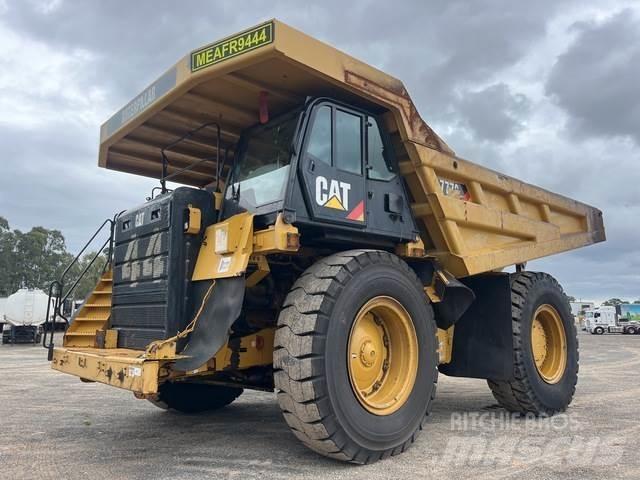 CAT 777G Karjeriniai savivarčiai