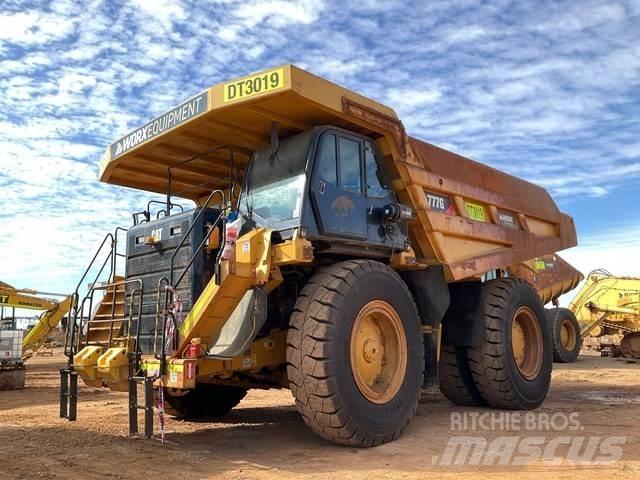 CAT 777G Karjeriniai savivarčiai