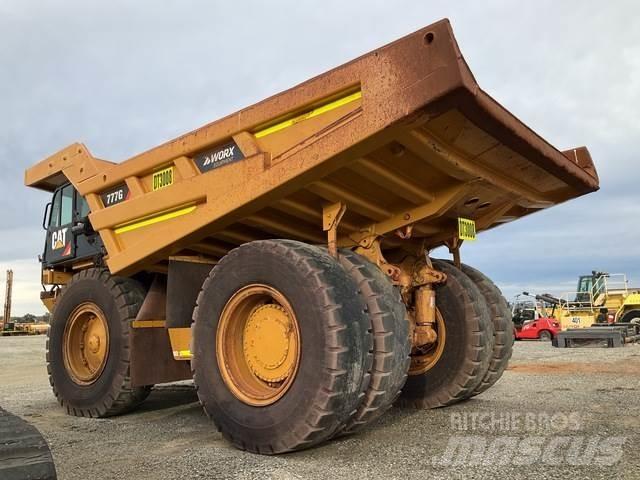CAT 777G Karjeriniai savivarčiai