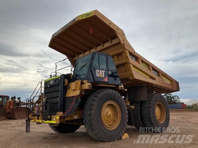 CAT 777G Karjeriniai savivarčiai