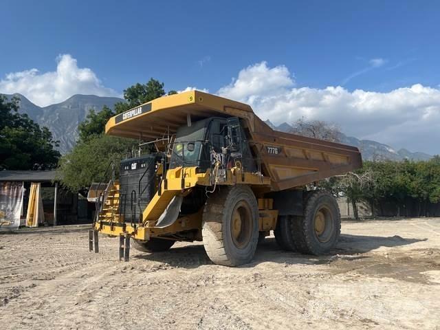 CAT 777G Karjeriniai savivarčiai