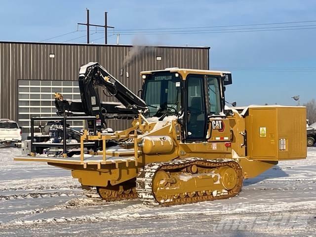 CAT 953D Vamzdynų įranga