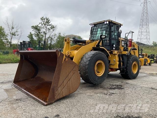 CAT 966M Naudoti ratiniai krautuvai