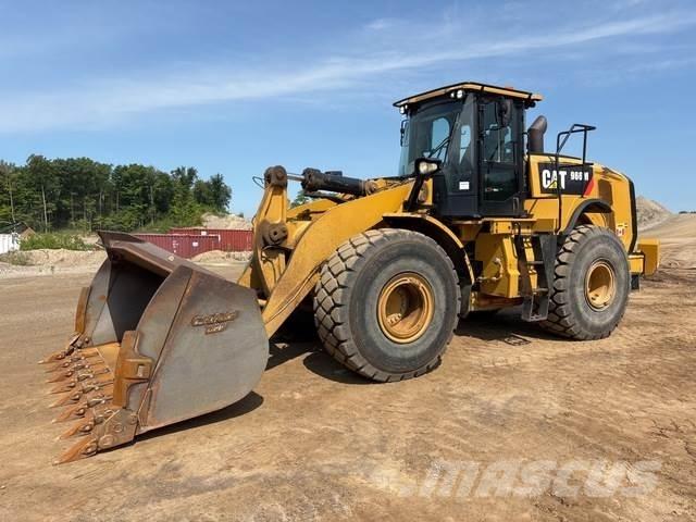 CAT 966M Naudoti ratiniai krautuvai