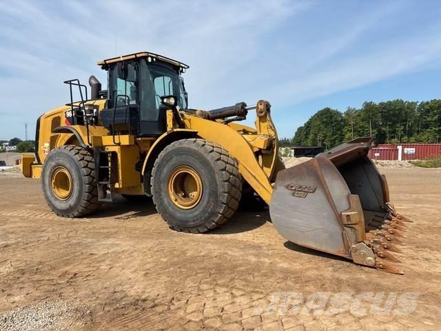 CAT 966M Naudoti ratiniai krautuvai