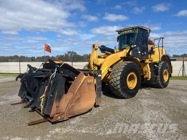 CAT 966M Naudoti ratiniai krautuvai