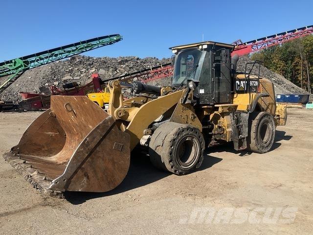 CAT 972M Naudoti ratiniai krautuvai