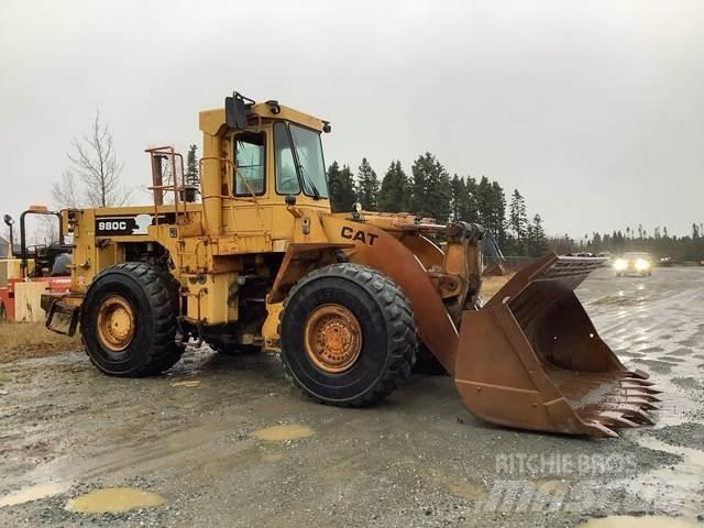 CAT 980C Naudoti ratiniai krautuvai