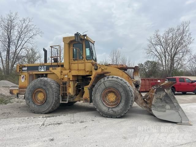 CAT 980F Naudoti ratiniai krautuvai