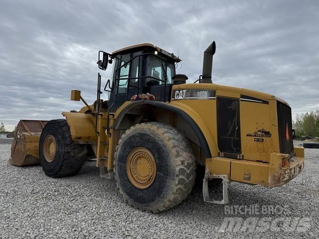 CAT 980H Naudoti ratiniai krautuvai