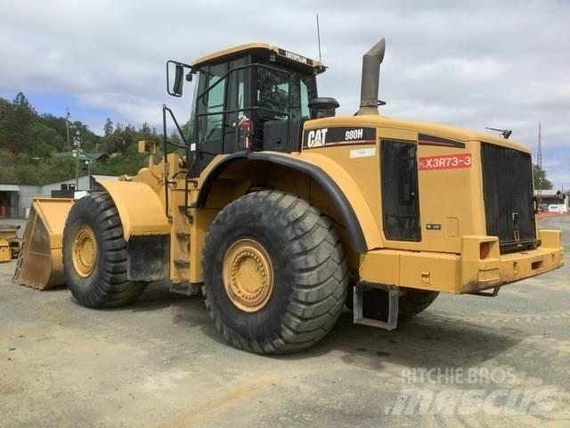 CAT 980H Naudoti ratiniai krautuvai