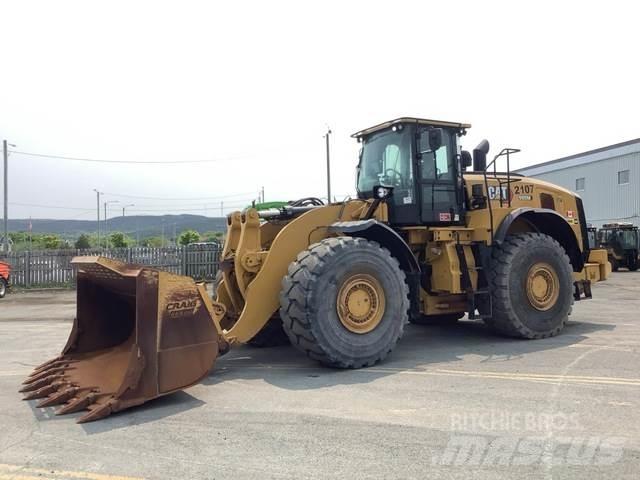 CAT 980M Naudoti ratiniai krautuvai