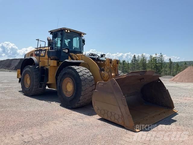 CAT 980M Naudoti ratiniai krautuvai